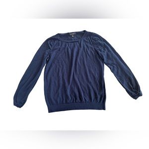 Banana Republic Women’s Blue Cashmere Round neck Sweater Small
